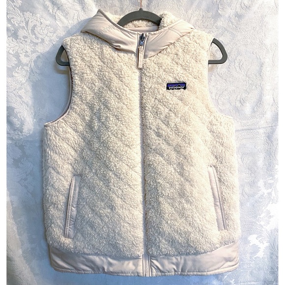 Patagonia Women’s Los Gatos Hooded Reversible Vest Size L (See Description) EUC - Picture 3 of 12